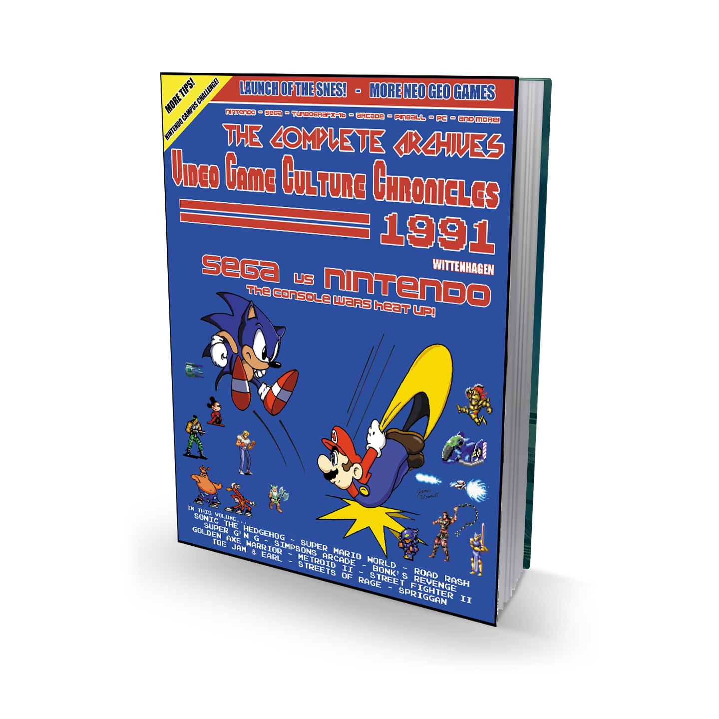 1991 Video Game Culture Chronicles - Hardcover Book