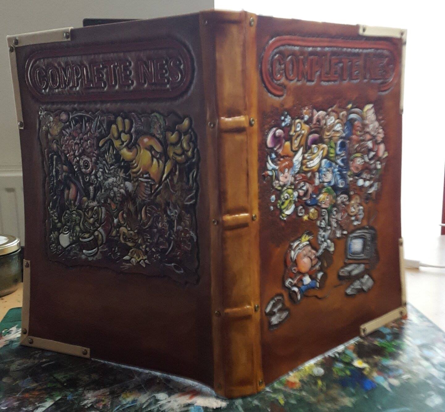 Complete NES - Leather Book Cover