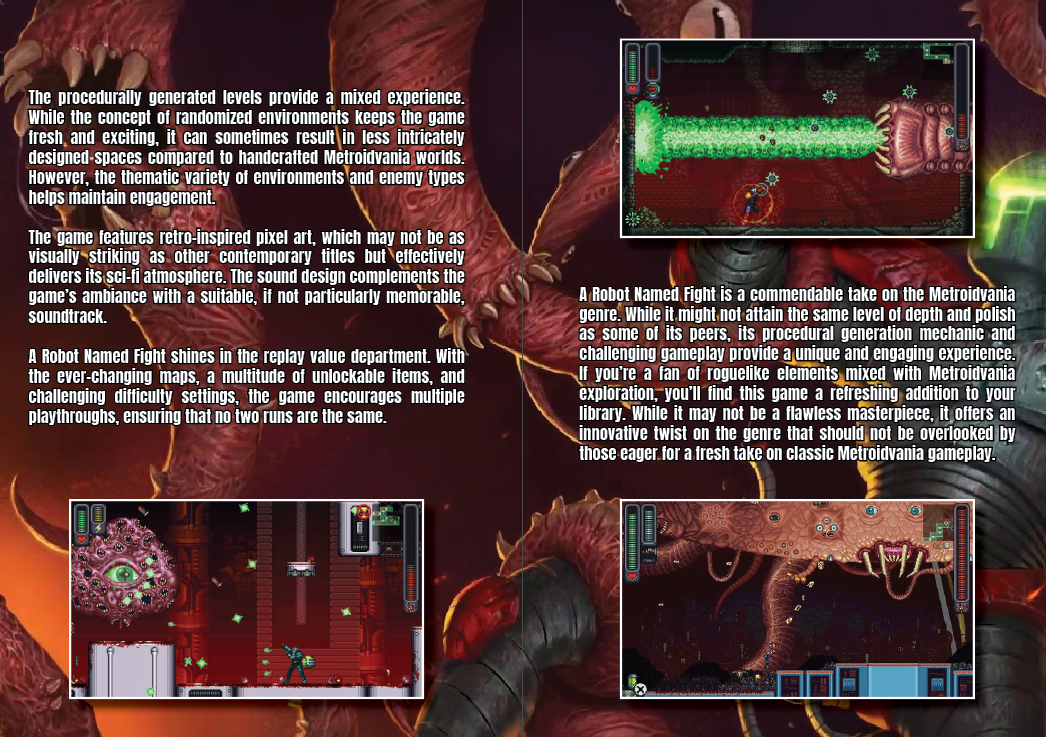 Metroidvania Chronicles Phase 01 - Hardcover Book