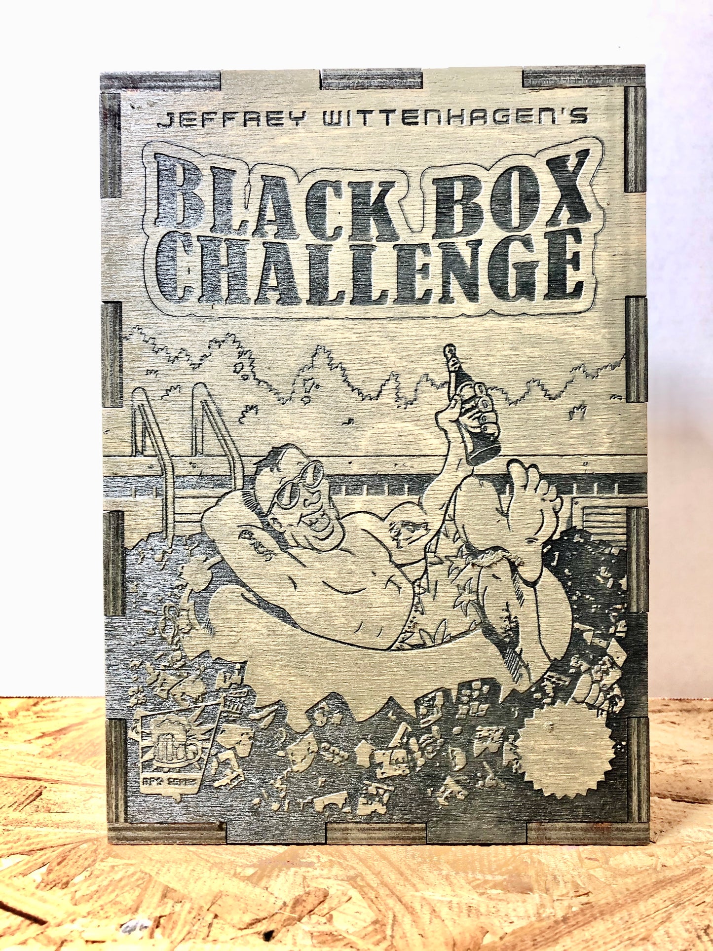 Jeffrey Wittenhagen's Black Box Challenge (Wooden Box Final Variant) - NES Homebrew