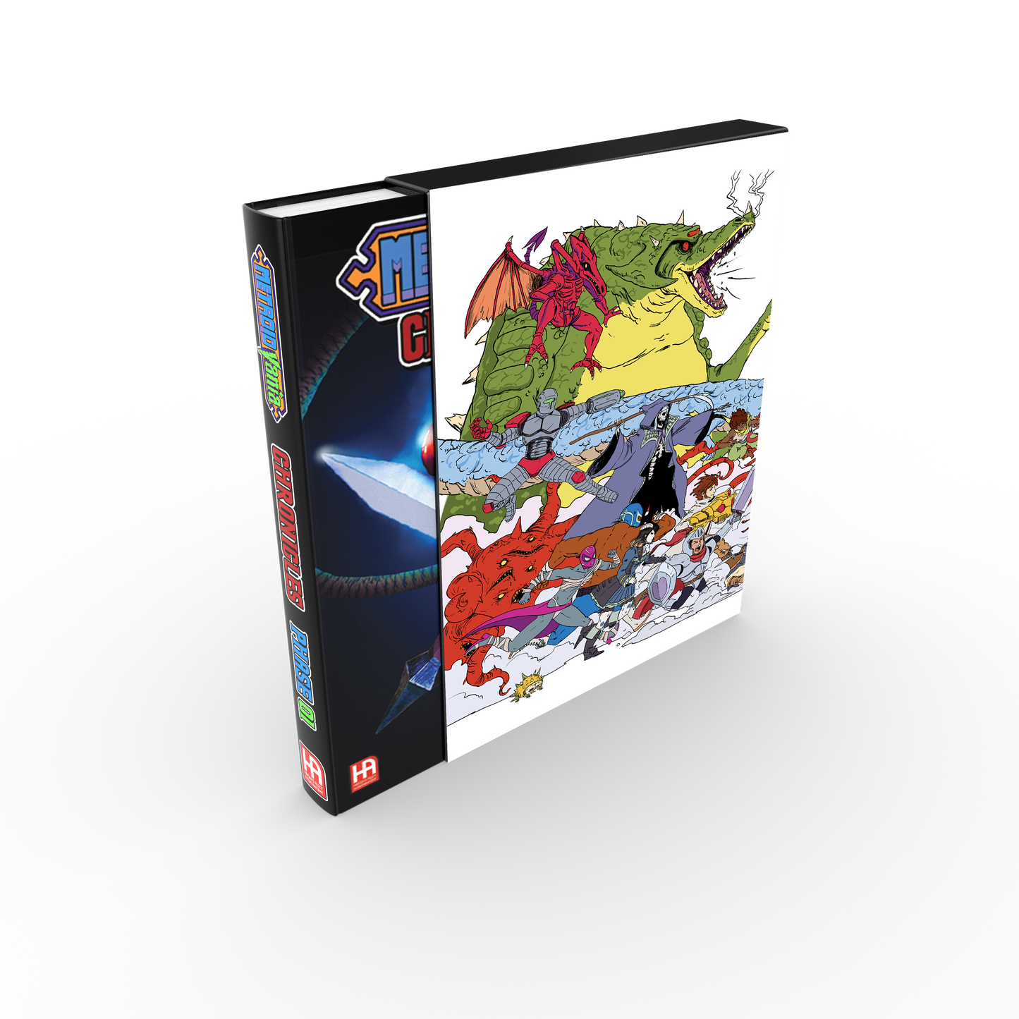 Metroidvania Chronicles Phase 01 - Hardcover Book