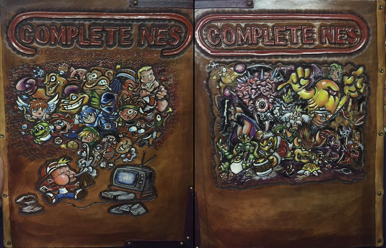 Complete NES - Leather Book Cover