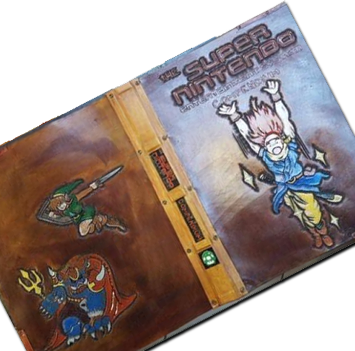 Super Nintendo Compendium - Leather Book Cover