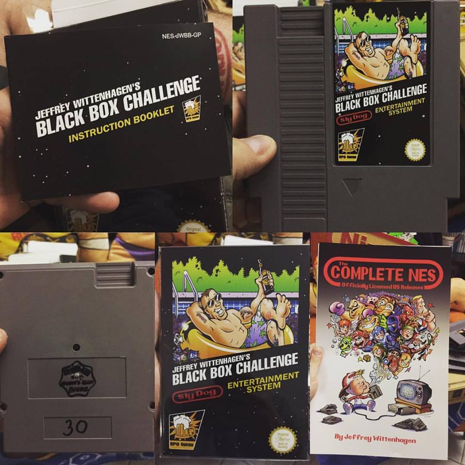 Jeffrey Wittenhagen's Black Box Challenge (Kickstarter Limited Edition) - NES Homebrew